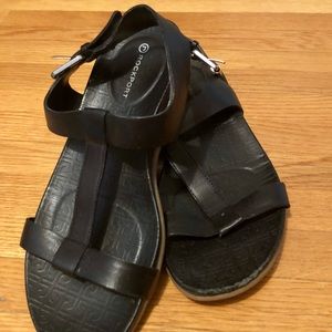Rockport sandals.